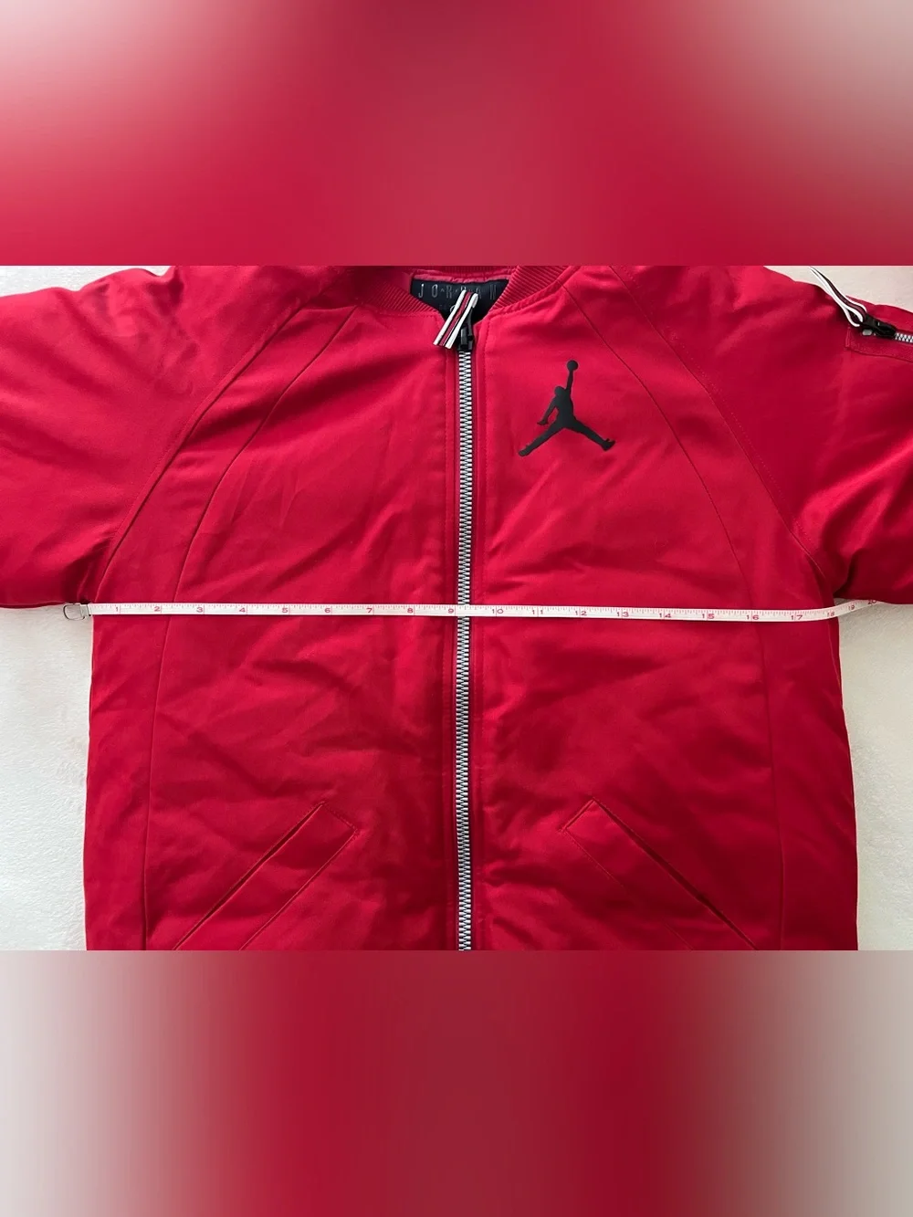 Air Jordan Red Bomber Jacket NWT